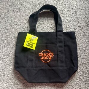 Trader Joes Halloween Canvas Mini Tote